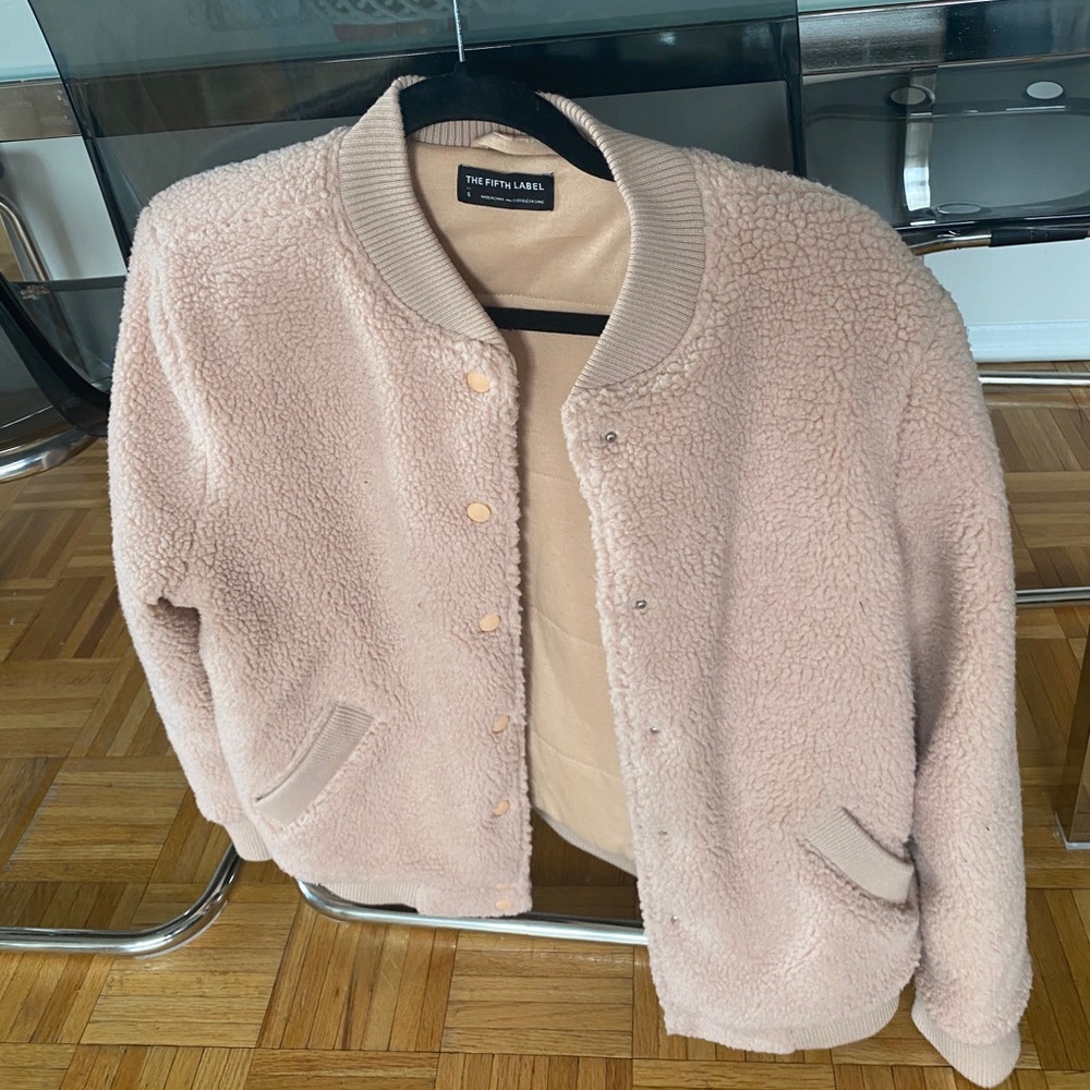 Pink Sherpa Bomber